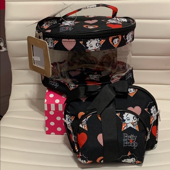 betty boop luggage 3 piece
